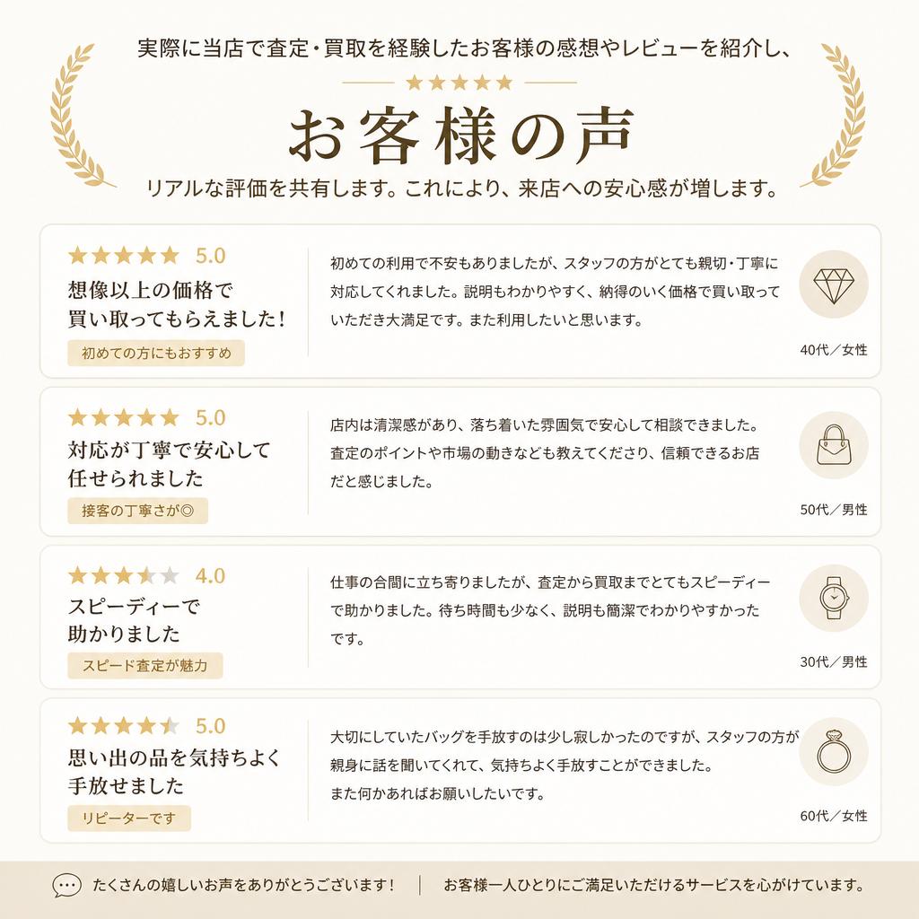 5. お客様の声