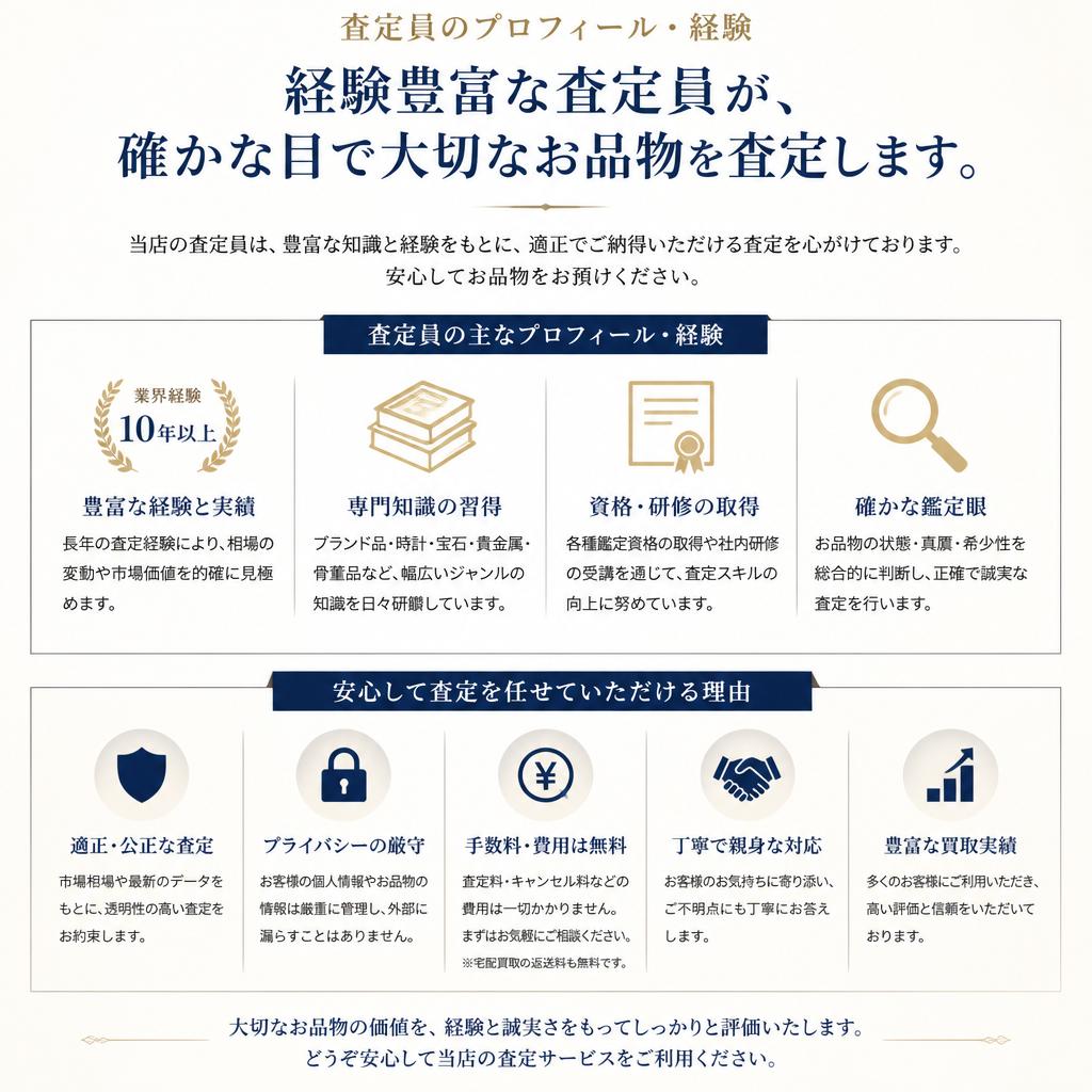 5. 信頼される査定員のご紹介