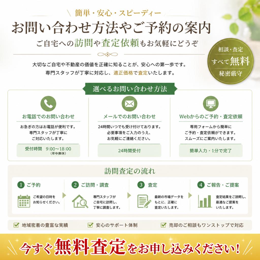 7. お問い合わせ・ご予約