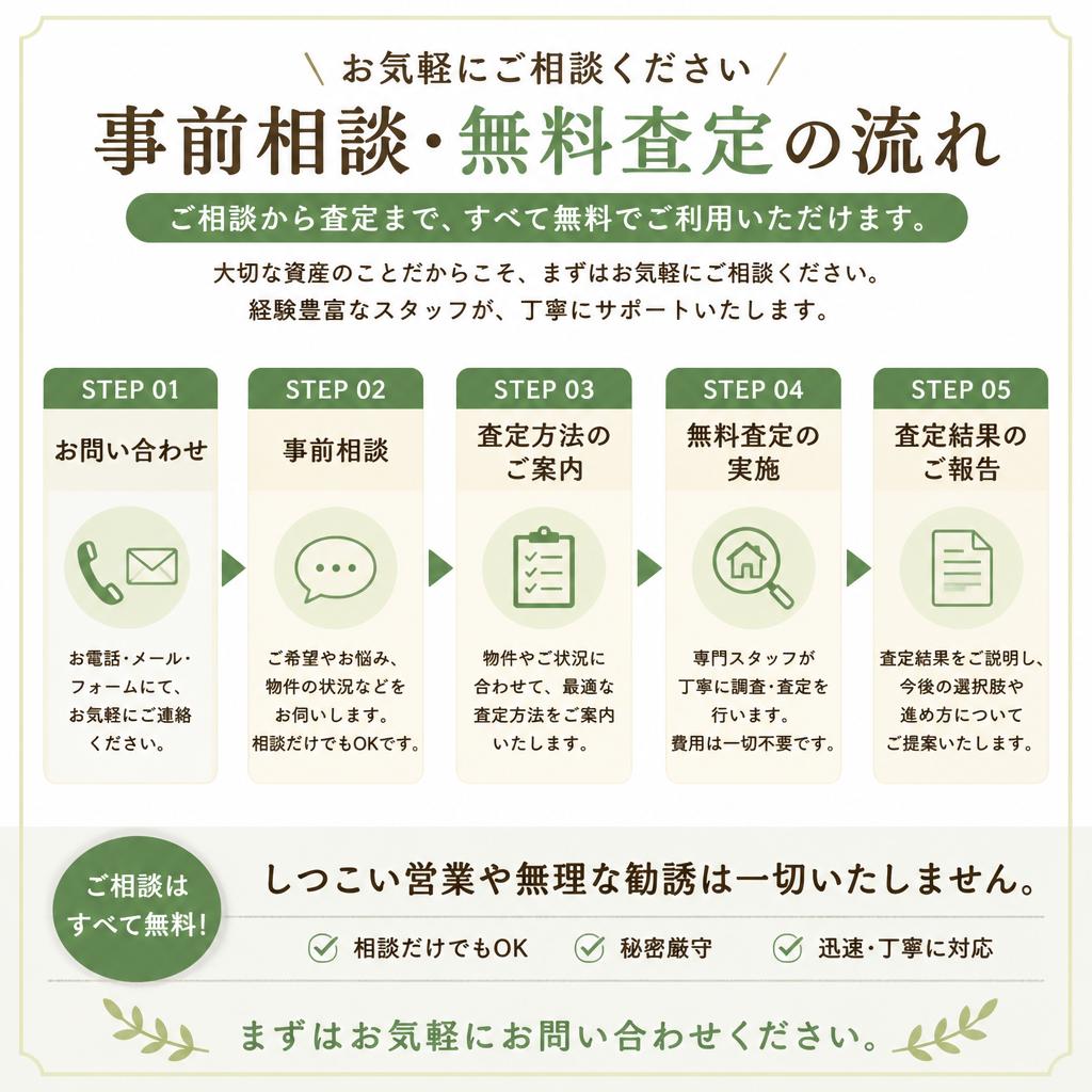 5. 無料査定のご案内