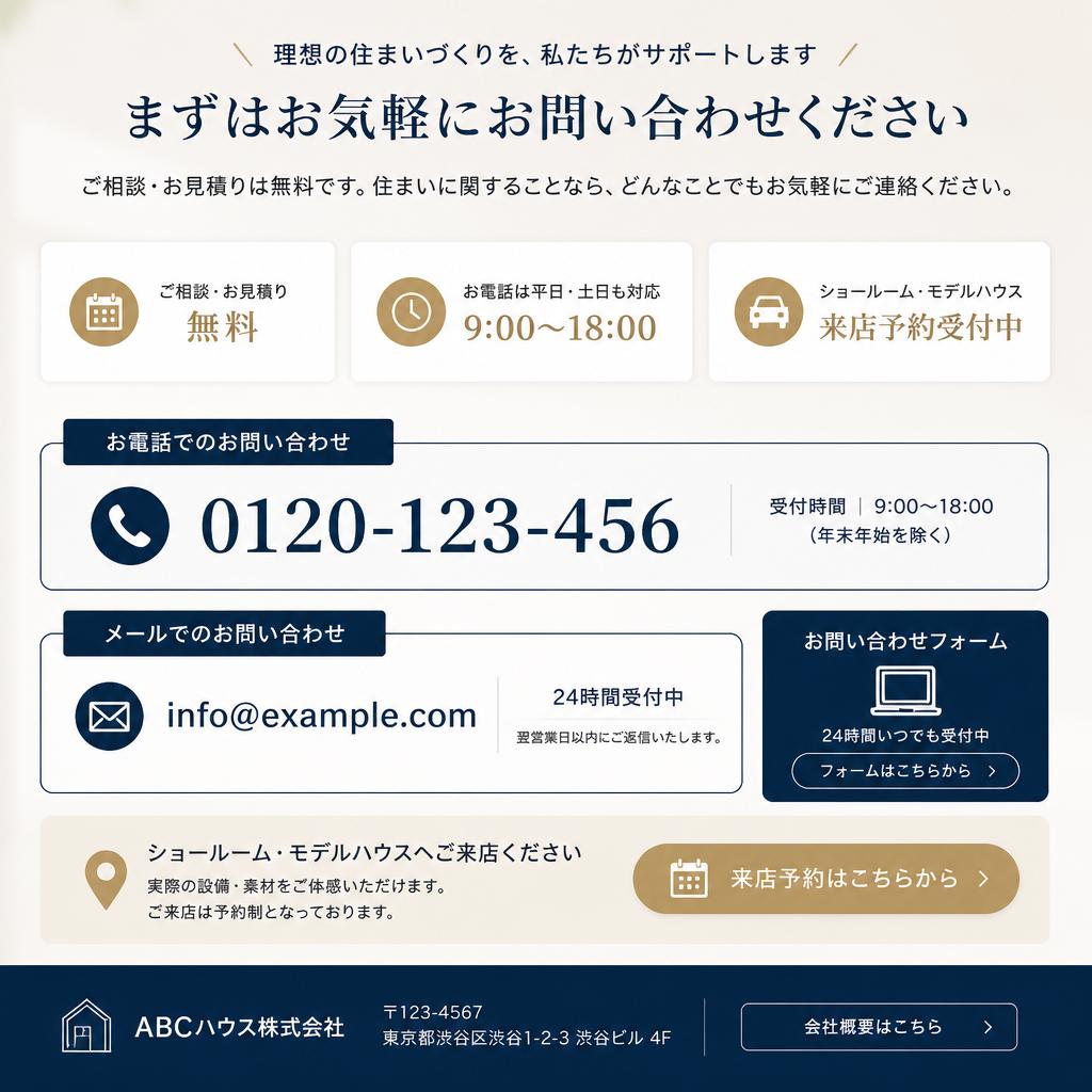 7. 今すぐお問い合わせを！
