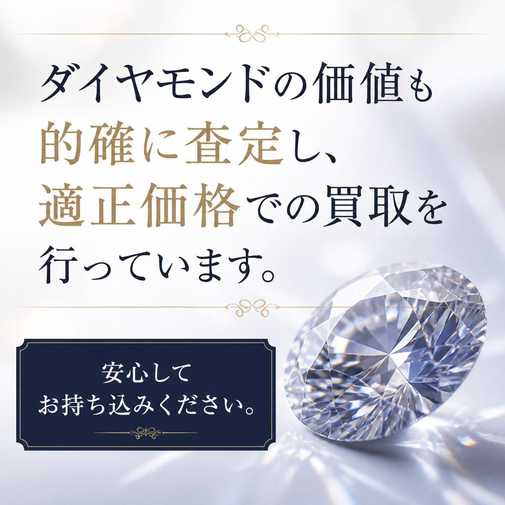 5. ダイヤモンドの査定について