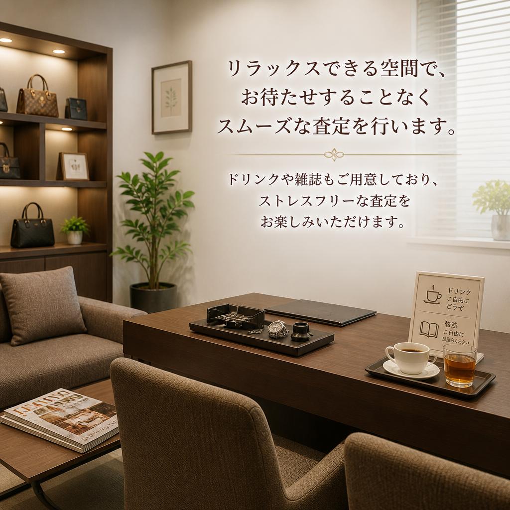 安心・快適な査定環境