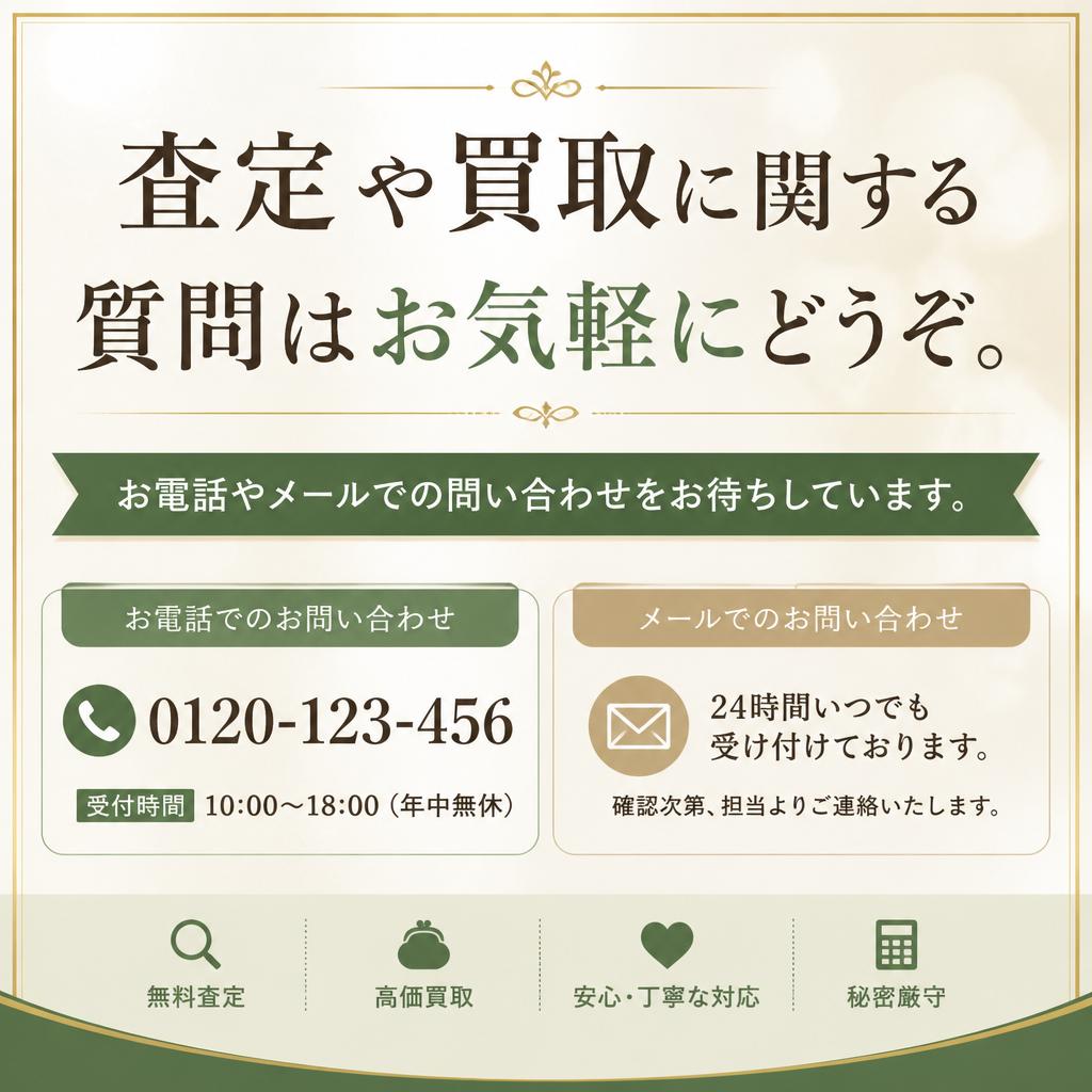 お問い合わせはお気軽に！