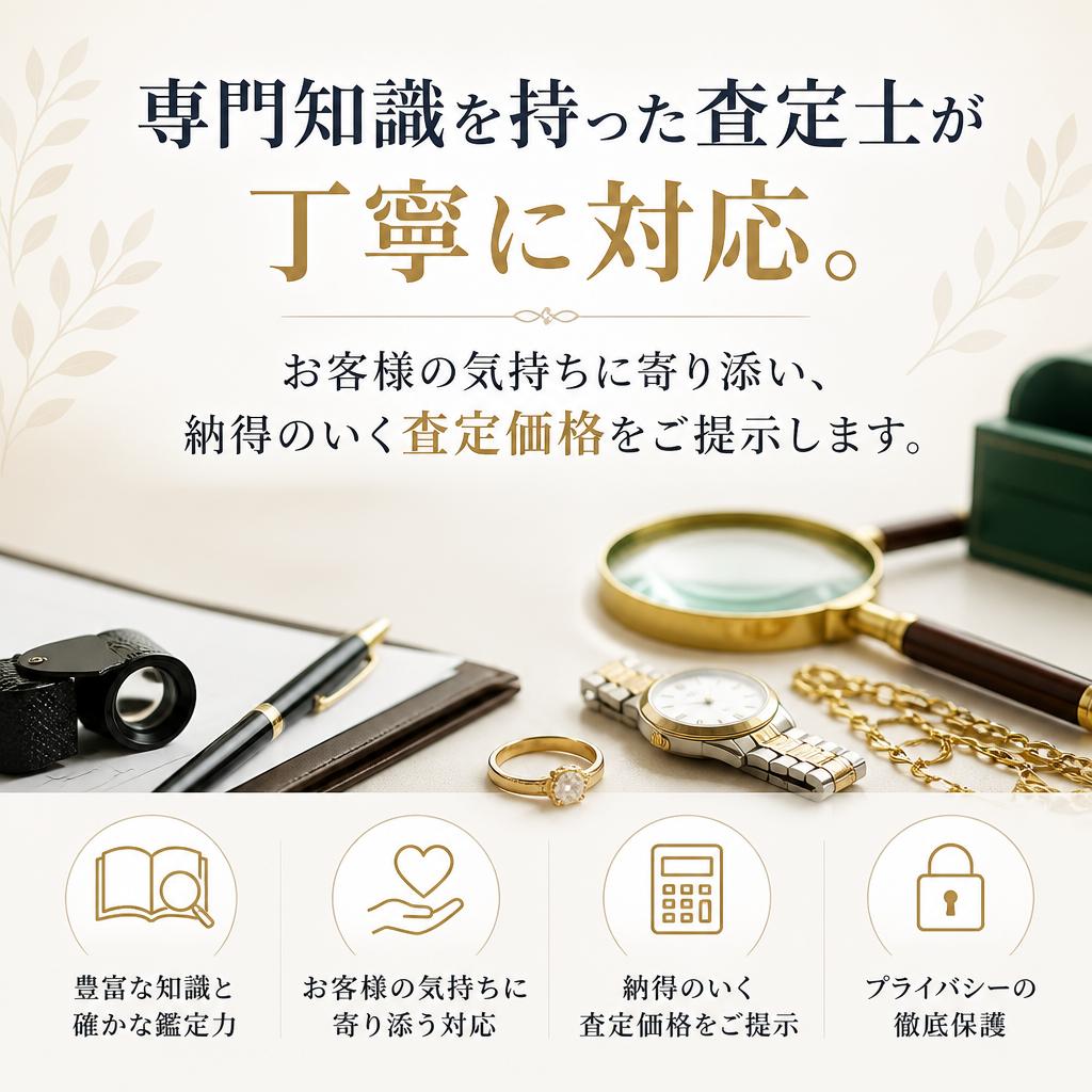 安心・信頼の専門査定士