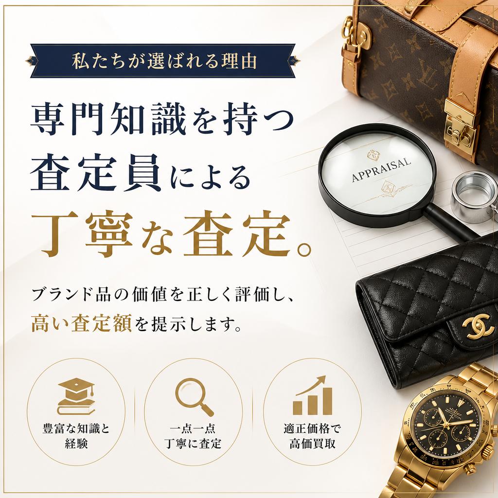 高価買取の理由