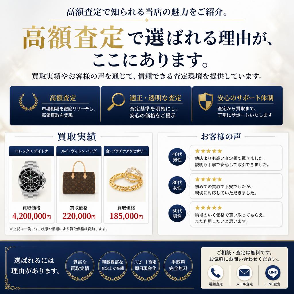 2. おすすめの時計買取専門店！