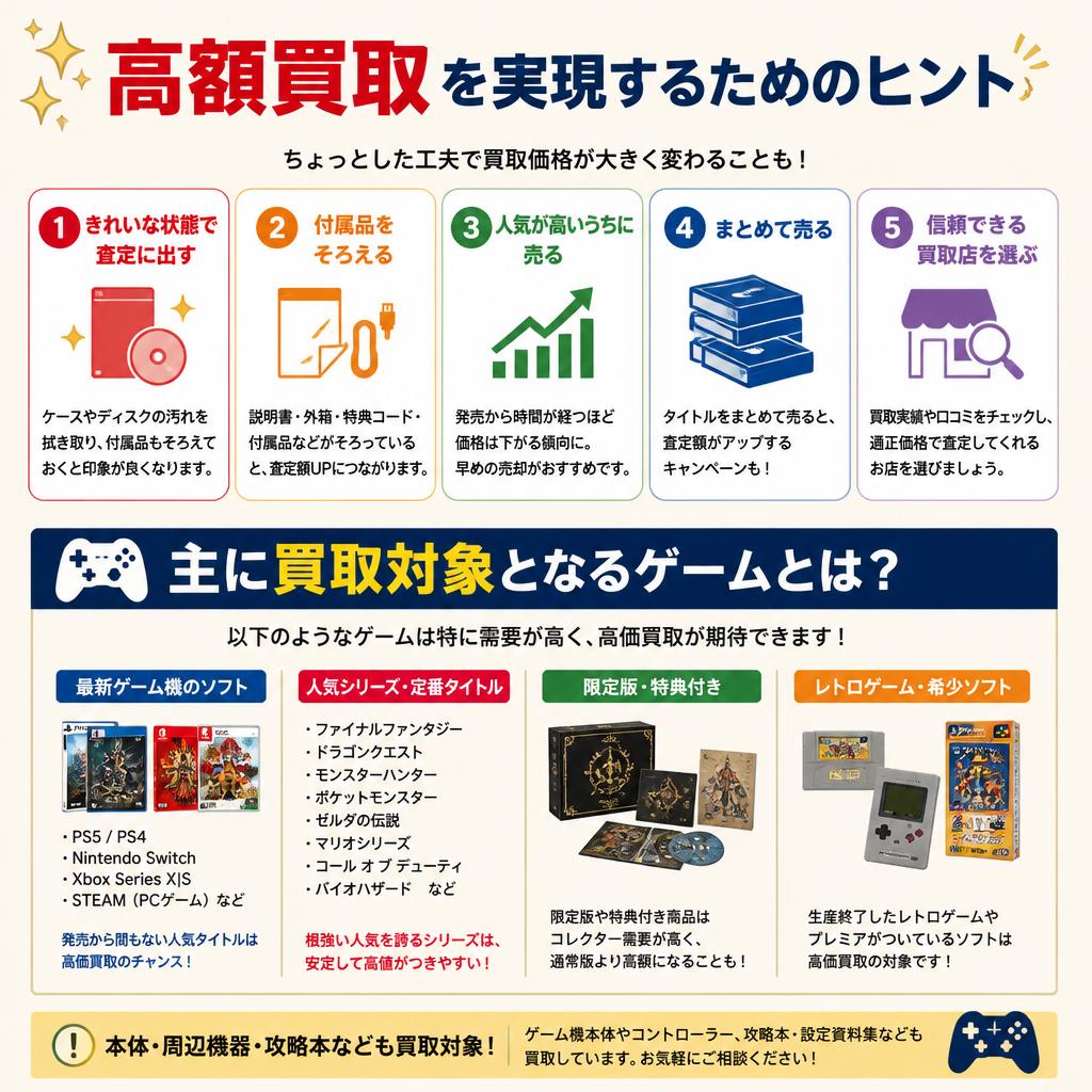 5. 高額買取のポイント