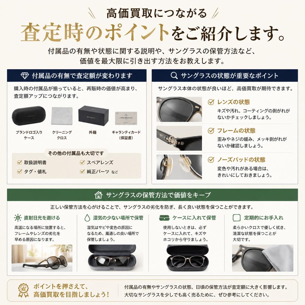 査定時のポイント