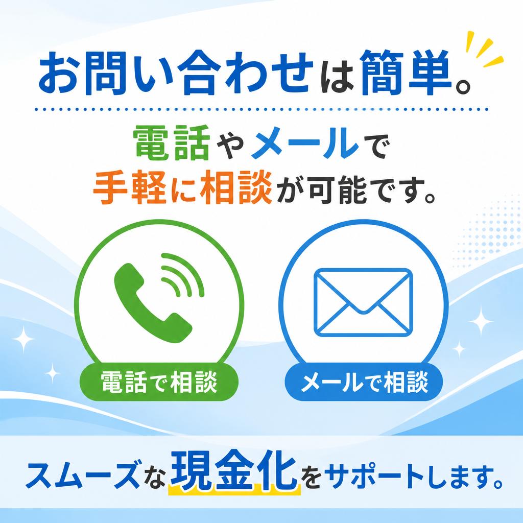 まずは気軽にお問い合わせを！
