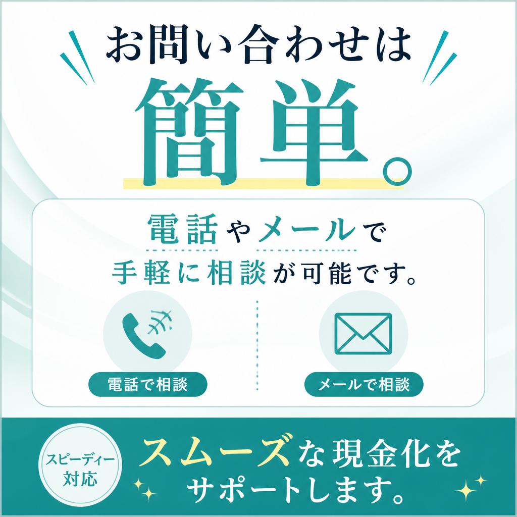まずは気軽にお問い合わせを！