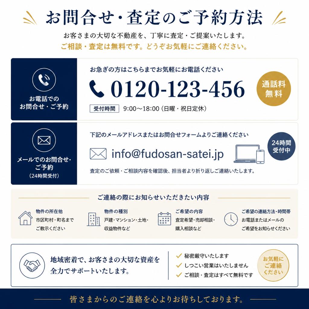 お問合せ・ご予約はこちらから
