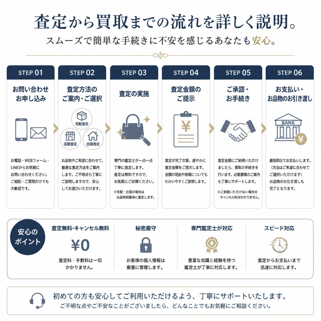 4. 買取の流れ