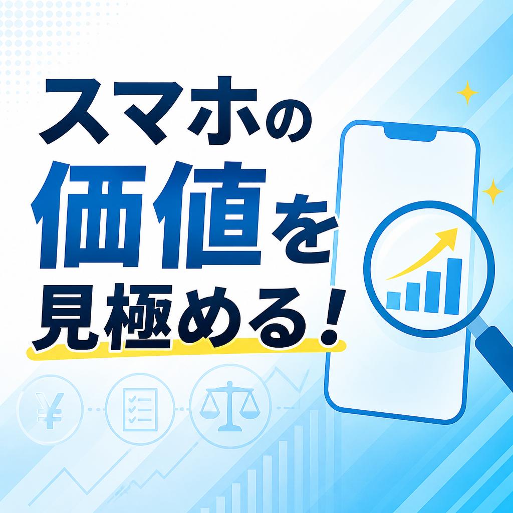 スマホの価値を見極める！