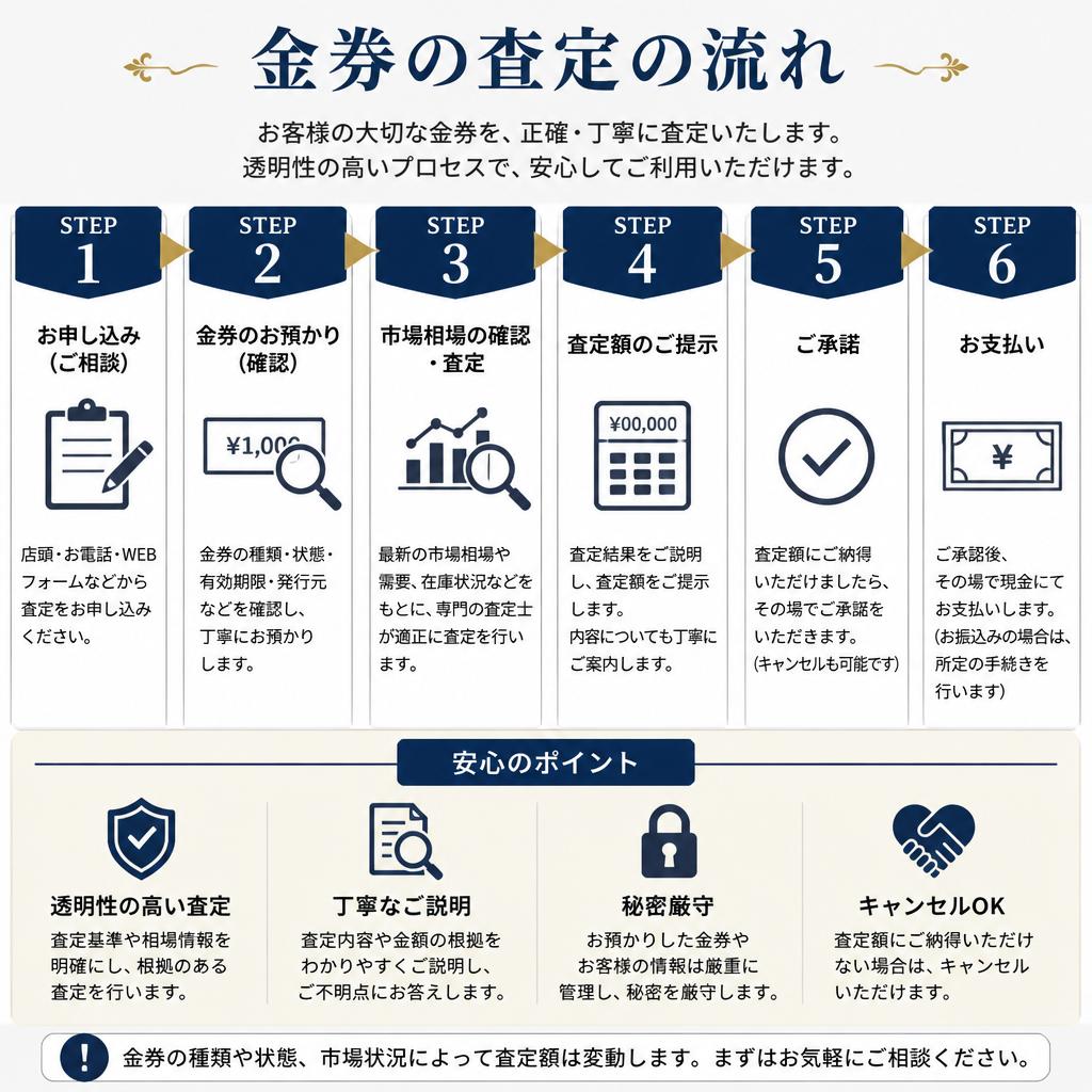 査定フローのご紹介