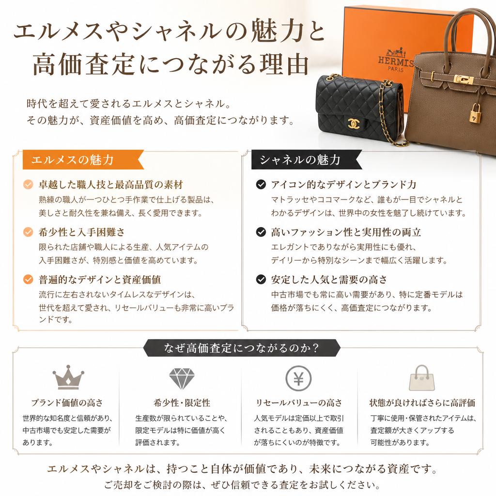 2. エルメスとシャネル：ブランドの魅力