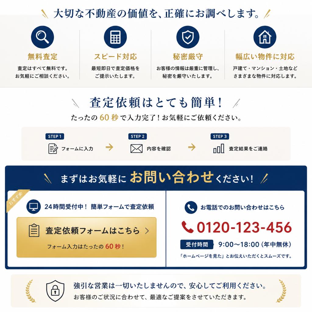 今すぐ査定依頼を！