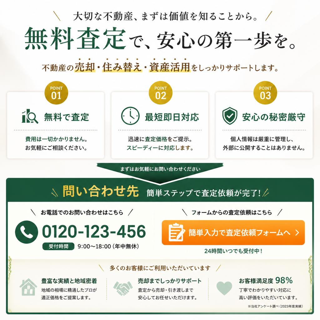 今すぐ査定依頼を！