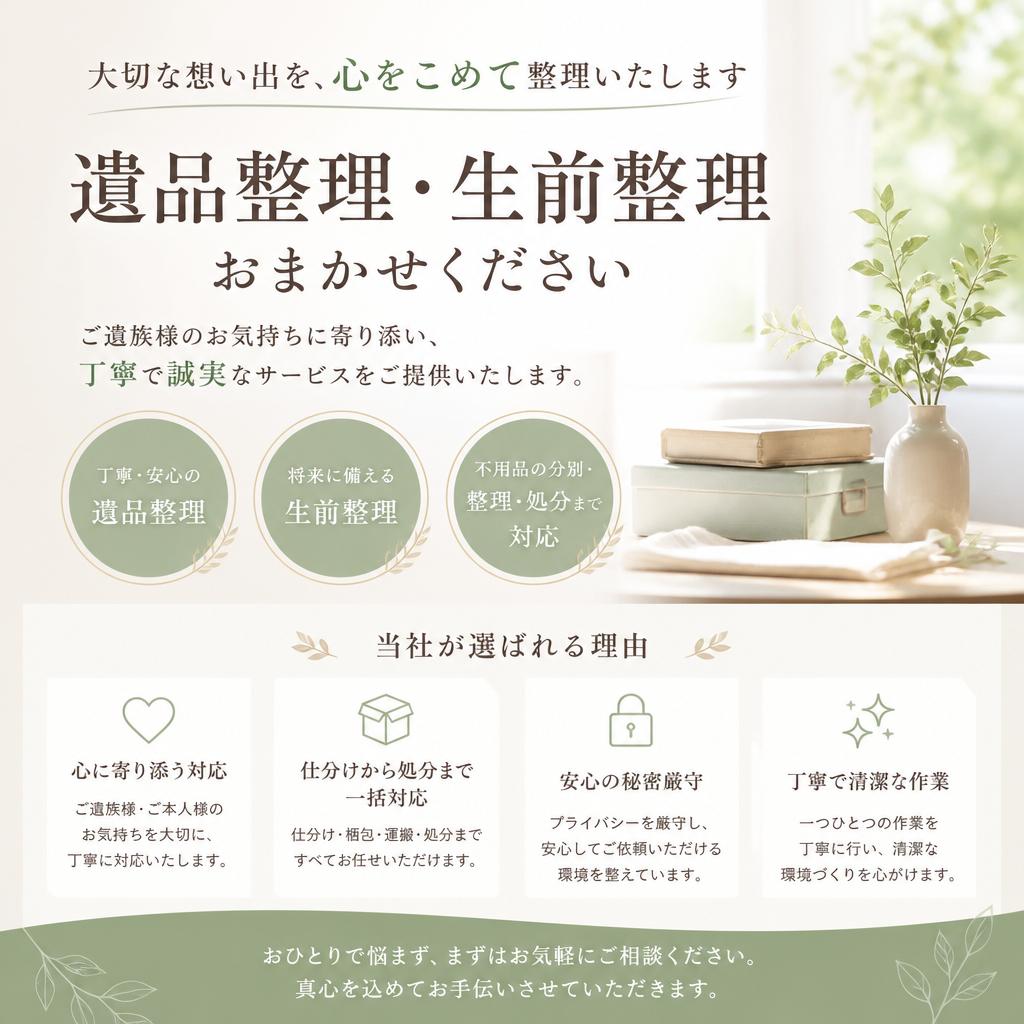 遺品整理と古銭買取