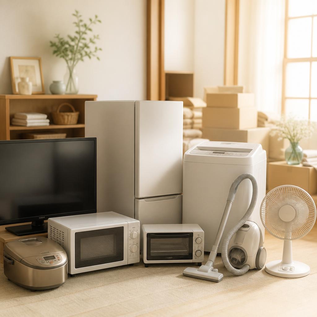 遺品整理の新しいカタチ。「難波」の心あたたまる家電買取サポート！