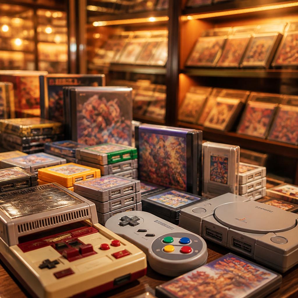 難波でレトロゲームの価値を再発見！あなたの思い出を大切に査定します。