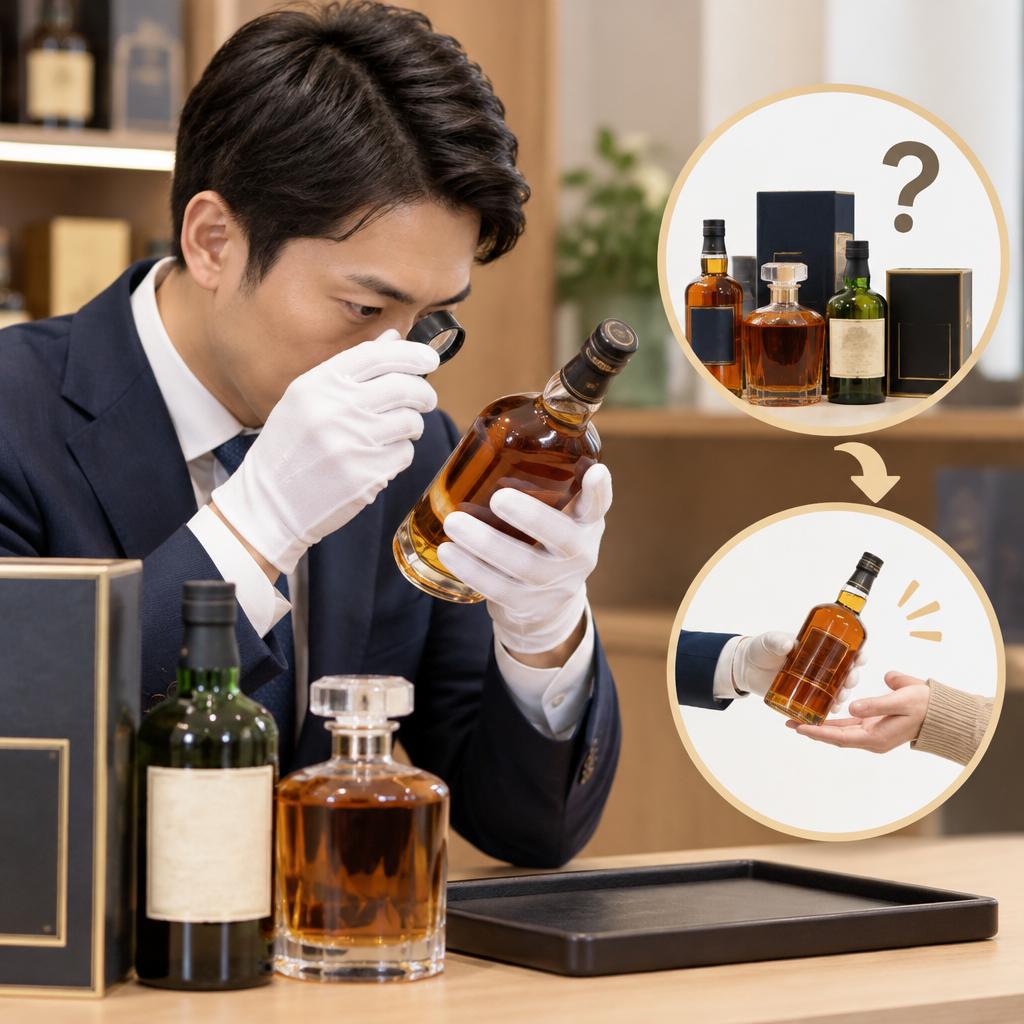 ラベルや年代だけで決めつけない、一点ずつの丁寧な査定