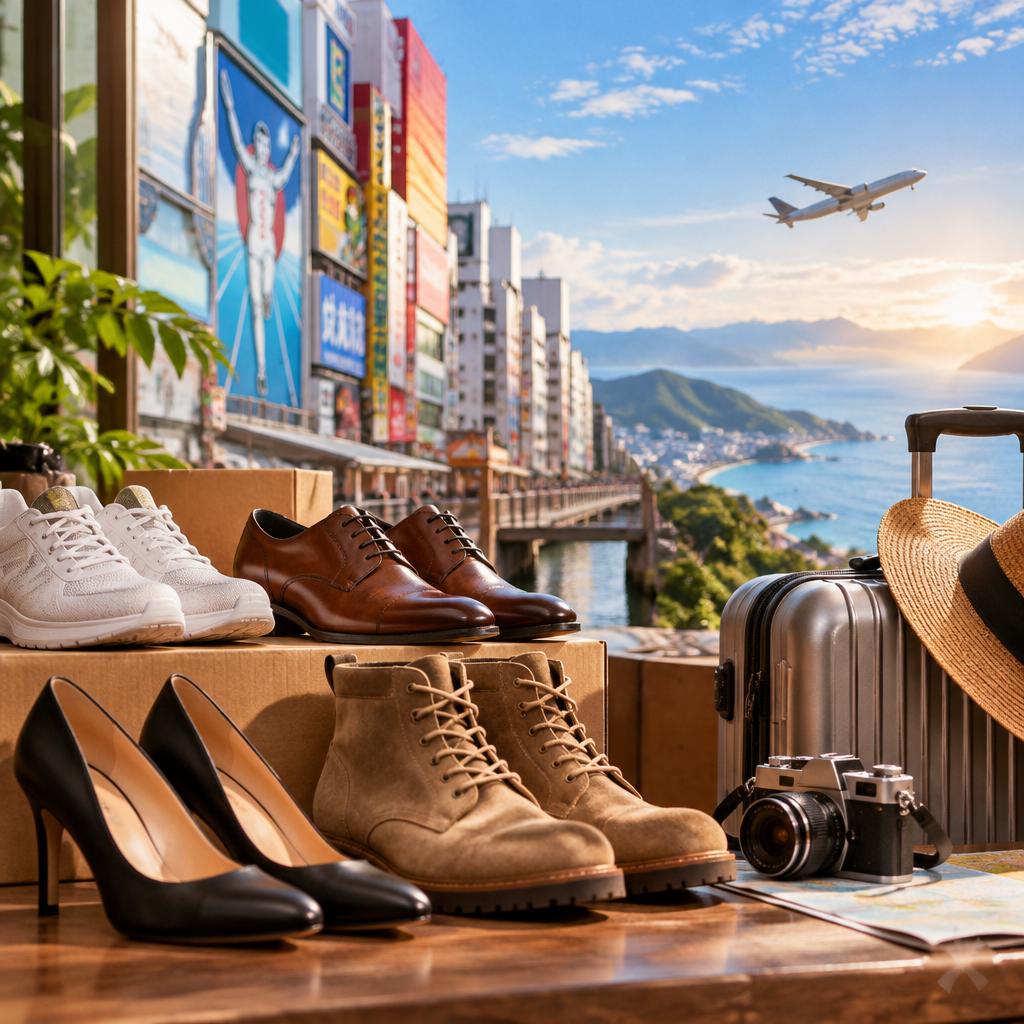 靴を売って、新しい自分と出会う旅に出よう！難波で見つける、納得の買取体験。